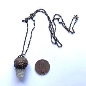 Copper Spirit Quartz pendant necklace